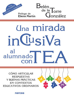 cover image of Una mirada inclusiva al alumnado con TEA